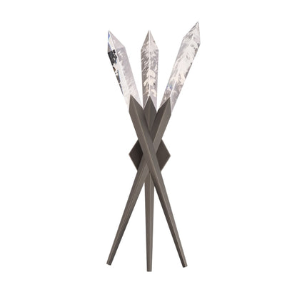 Schonbek Beyond Solitude 29" Tall LED Wall Sconce with Clear Optic Haze Crystal
