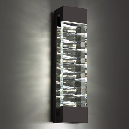 Schonbek Beyond Labyrinth 32" Tall LED Wall Sconce with Clear Optic Crystal