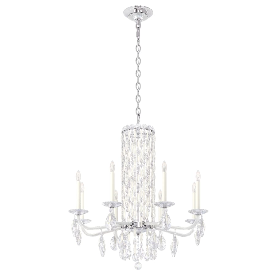 Schonbek Sarella 8 Light 30" Wide Crystal Chandelier with Heritage Crystals