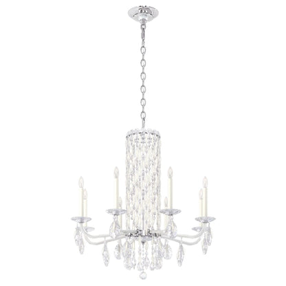 Schonbek Sarella 8 Light 30" Wide Crystal Chandelier with Heritage Crystals