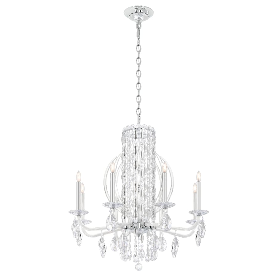 Schonbek Sarella 8 Light 30" Wide Crystal Chandelier with Heritage Crystals