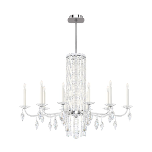 Schonbek Sarella 10 Light 41" Wide Crystal Chandelier with Heritage Crystals