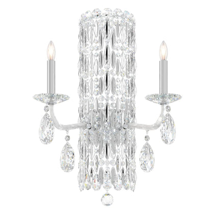 Schonbek Sarella 2 Light 23" Tall Wall Sconce with Heritage Crystals