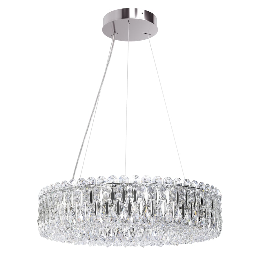 Schonbek Sarella 12 Light 24" Wide Crystal Pendant with Heritage Crystals