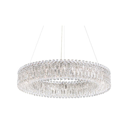 Schonbek Sarella 18 Light 36" Wide Crystal Pendant with Heritage Crystals