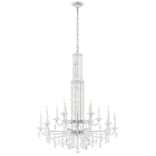 Schonbek Sarella 15 Light 41" Wide Crystal Chandelier with Heritage Crystals