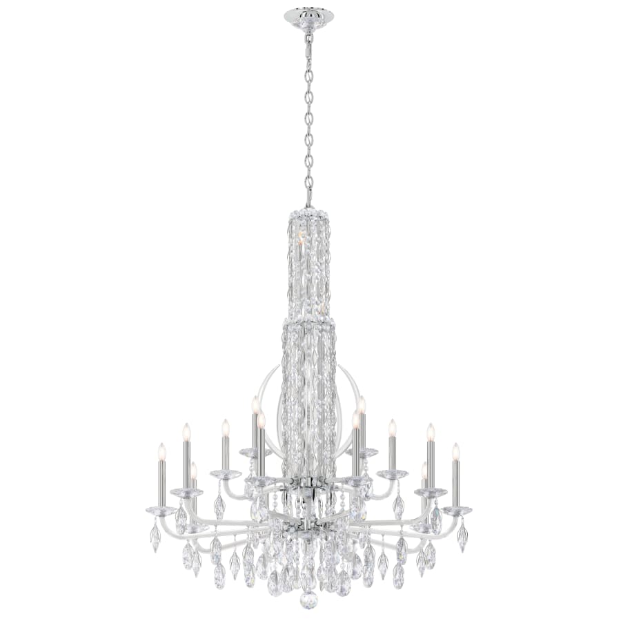 Schonbek Sarella 17 Light 41" Wide Crystal Chandelier with Heritage Crystals