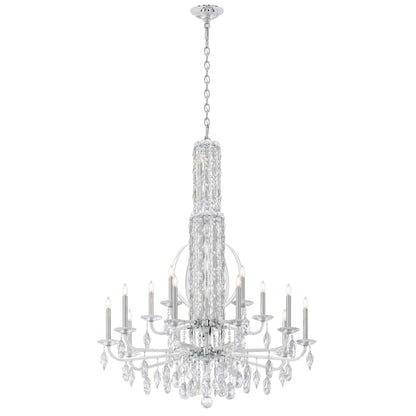 Schonbek Sarella 17 Light 41" Wide Crystal Chandelier with Heritage Crystals