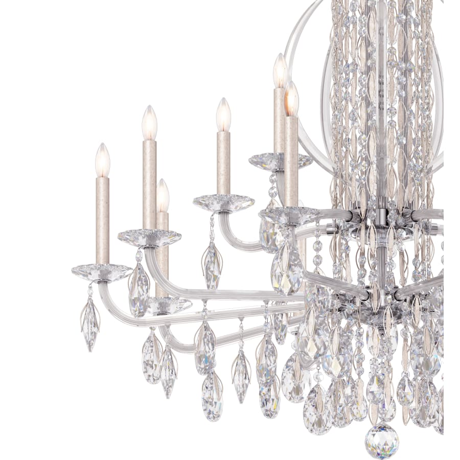 Schonbek Sarella 17 Light 41" Wide Crystal Chandelier with Heritage Crystals