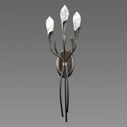 Schonbek Secret Garden 3 Light 28" Tall LED Wall Sconce