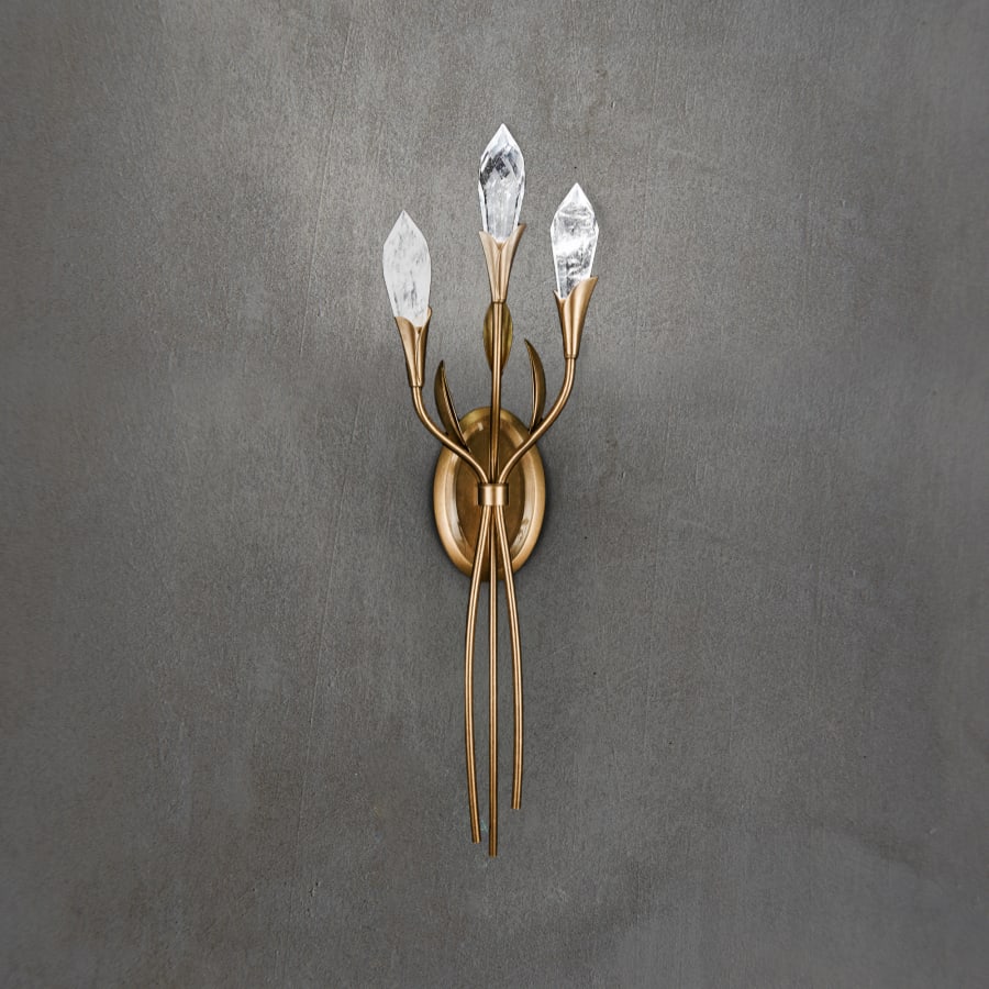 Schonbek Secret Garden 3 Light 28" Tall LED Wall Sconce