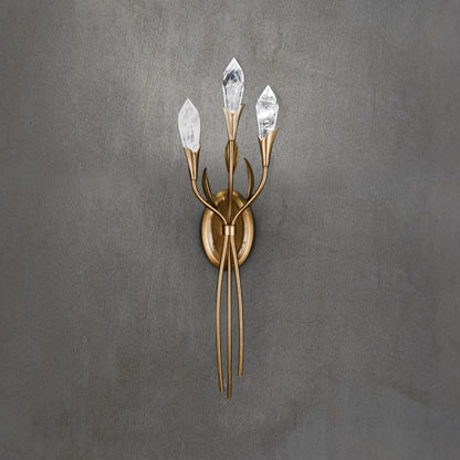 Schonbek Secret Garden 3 Light 28" Tall LED Wall Sconce