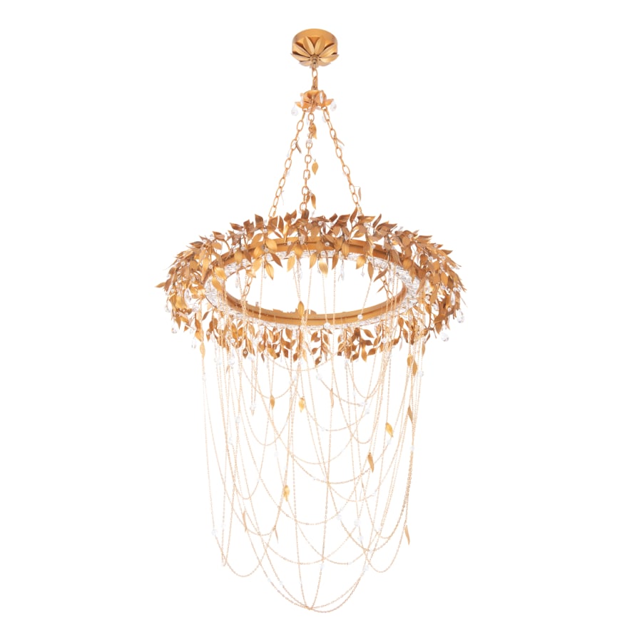 Schonbek Midsummer Night 34" Wide LED Crystal Abstract Chandelier
