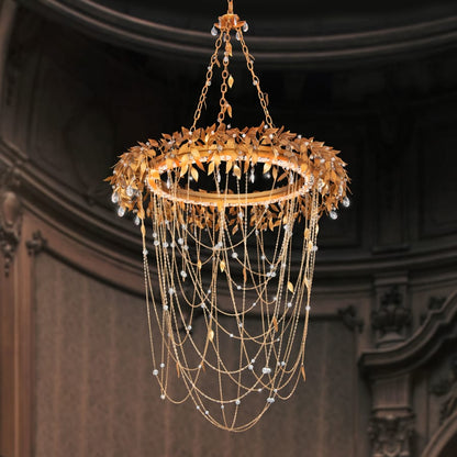Schonbek Midsummer Night 34" Wide LED Crystal Abstract Chandelier