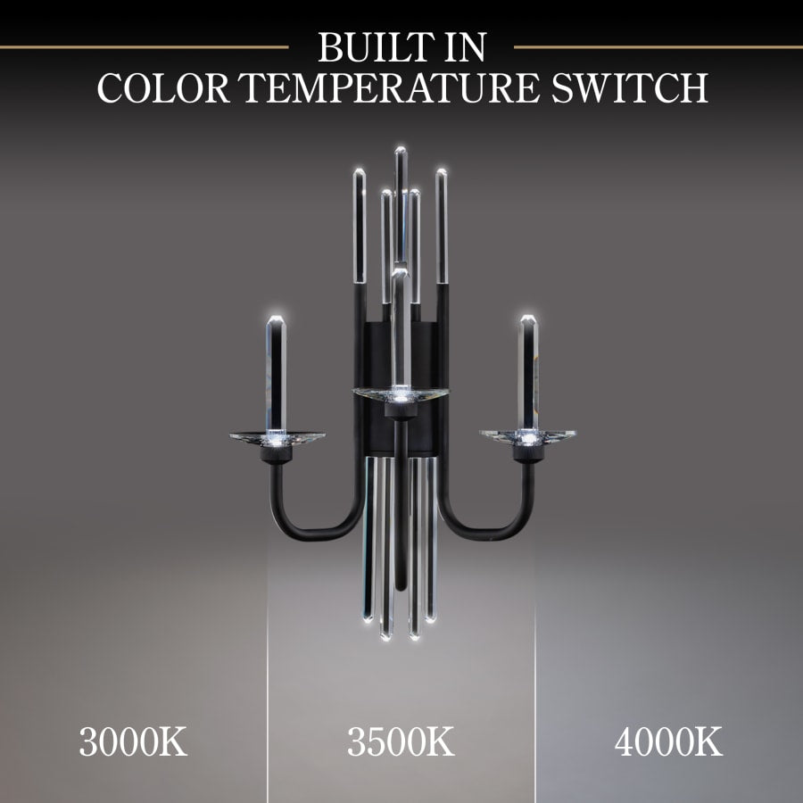 Schonbek Calliope 3 Light 24" Tall LED Wall Sconce