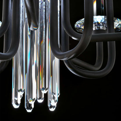 Schonbek Calliope 12 Light 24" Wide LED Crystal Candle Style Chandelier
