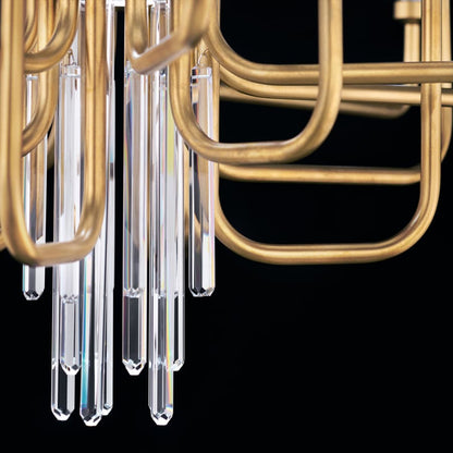 Schonbek Calliope 16 Light 42" Wide LED Crystal Candle Style Chandelier
