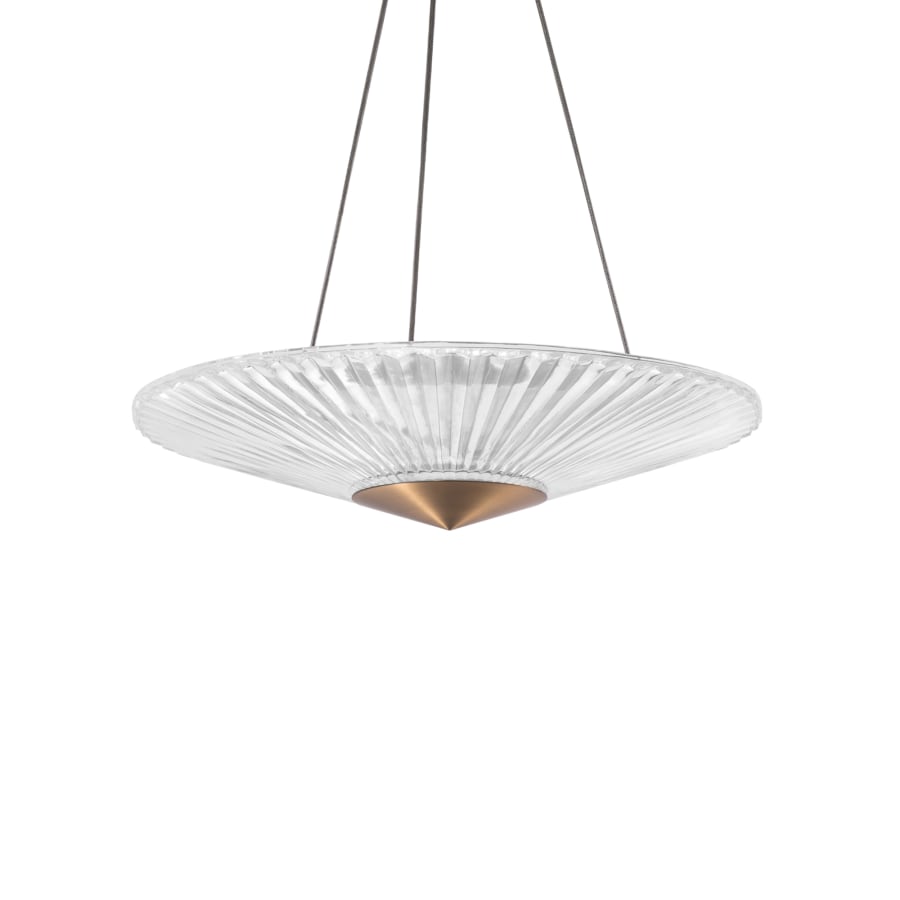 Schonbek Origami 24" Wide LED Crystal Pendant