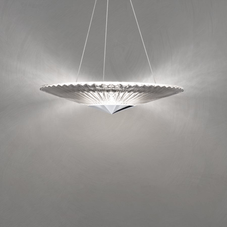 Schonbek Origami 24" Wide LED Crystal Pendant