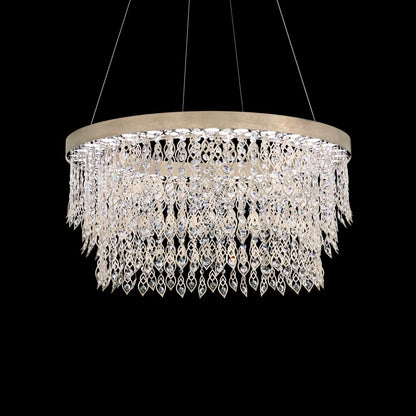 Schonbek Pavona 36" Wide LED Crystal Drum Chandelier