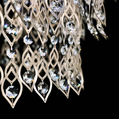 Schonbek Pavona 36" Wide LED Crystal Drum Chandelier