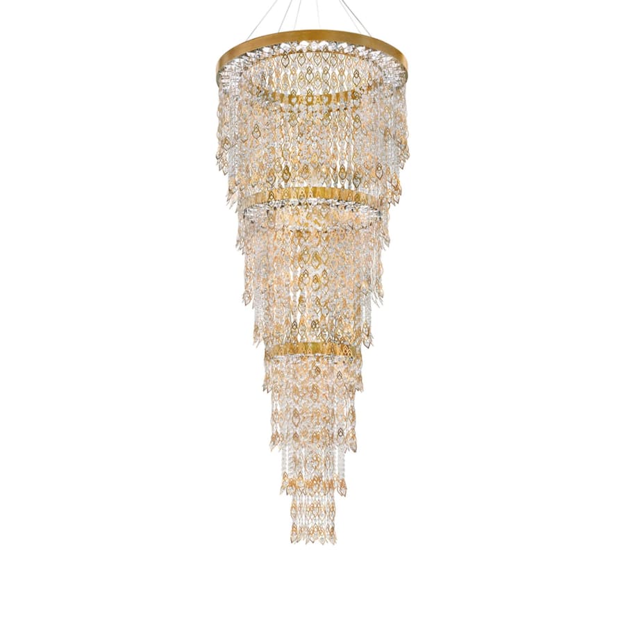 Schonbek Pavona 9 Light 36" Wide LED Crystal Pendant
