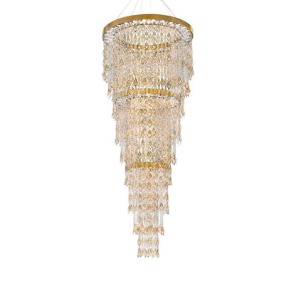 Schonbek Pavona 9 Light 36" Wide LED Crystal Pendant