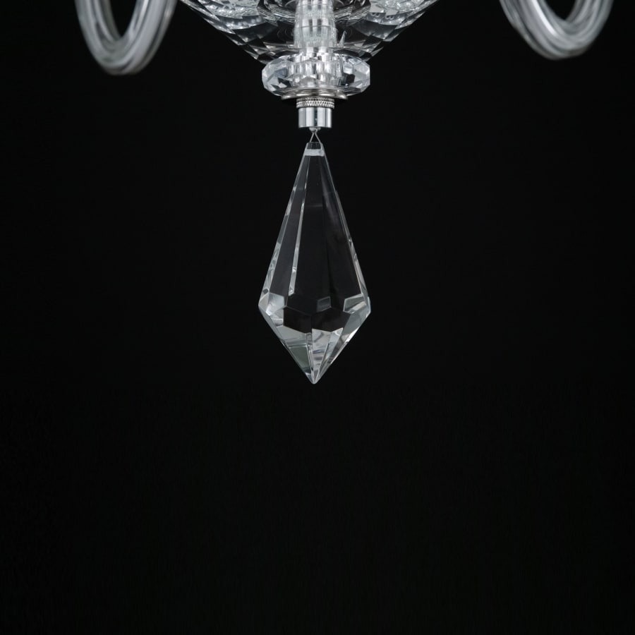 Schonbek Habsburg 6 Light 30" Wide Taper Candle Style Chandelier