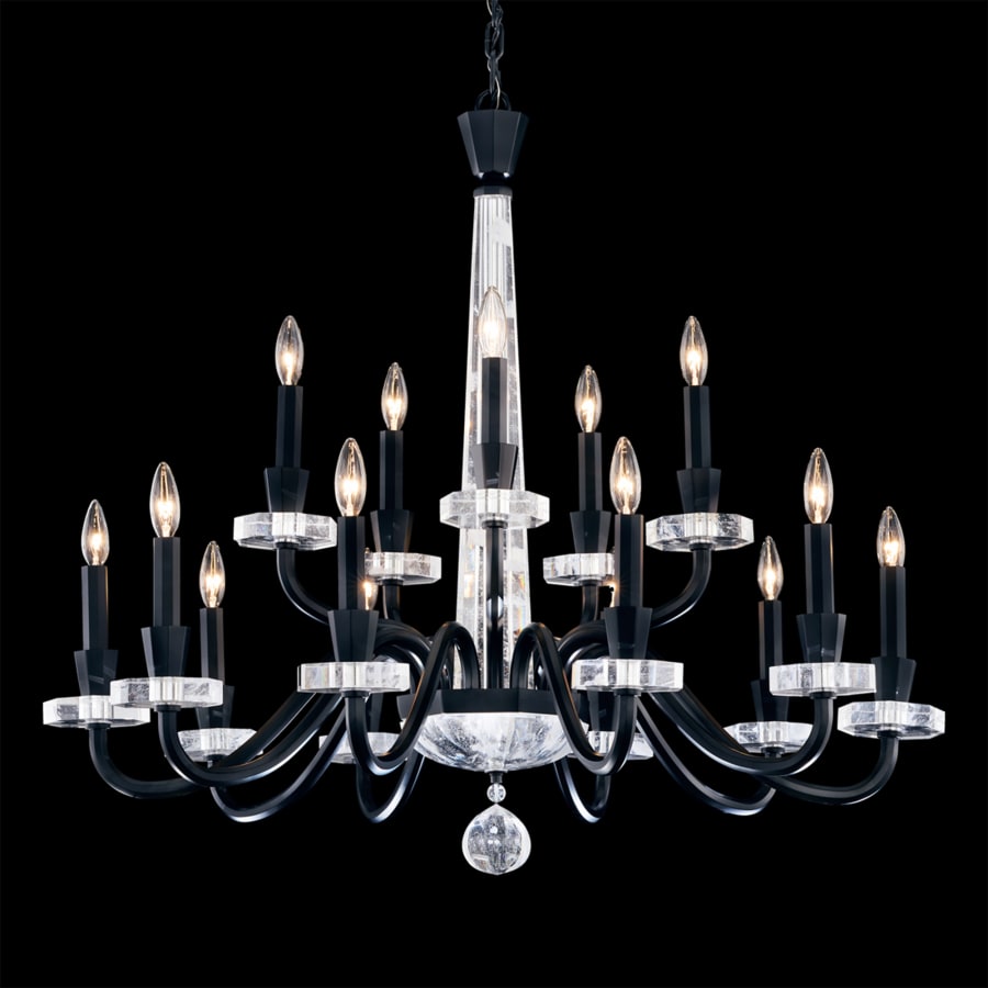 Schonbek Amadeus 15 Light 38" Wide Crystal Candle Style Chandelier