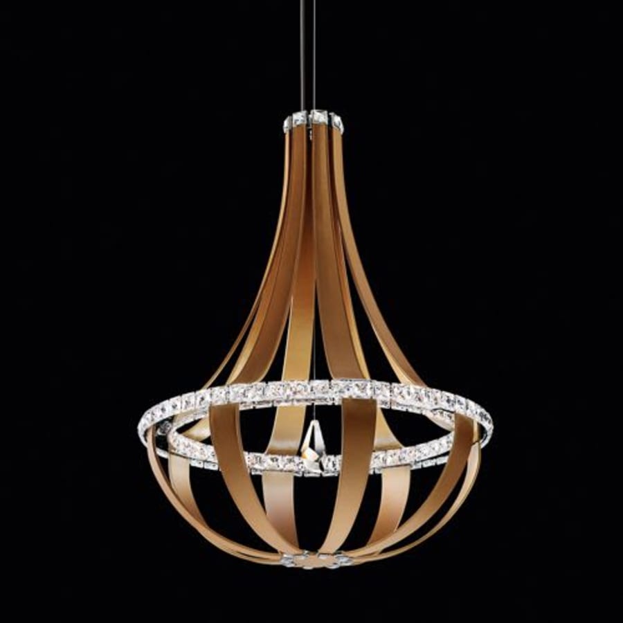 Schonbek Empire 27" Wide LED Crystal Pendant with Clear Swarovski Crystals