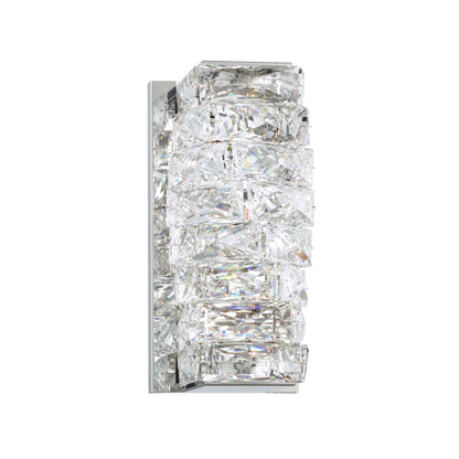 Schonbek Glissando 10" Tall LED Wall Sconce with Swarovski Crystals