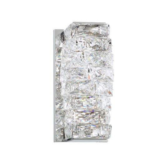 Schonbek Glissando 10" Tall LED Wall Sconce with Swarovski Crystals