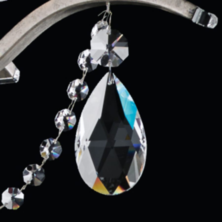 Schonbek Vesca 5 Light 29" Wide Semi-Flush Ceiling Fixture with Heritage Crystals