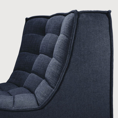 N701 45～ Round Corner Sofa - Graphite