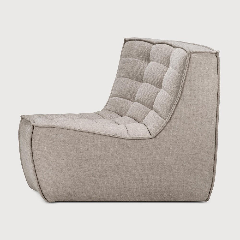 N701 45～ Round Corner Sofa - Ecru