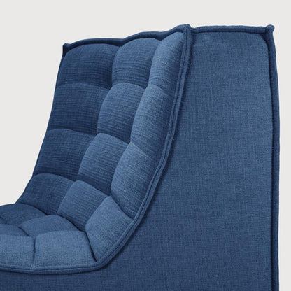 N701 45～ Round Corner Sofa - Blue