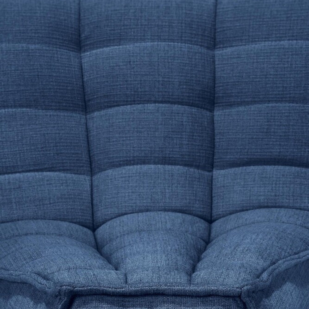 N701 45～ Round Corner Sofa - Blue