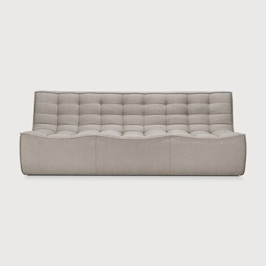 N701 3 Seater Sofa - Ecru