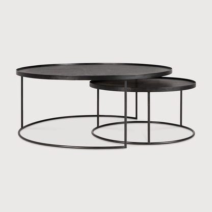 Tray Round Coffee Table Set