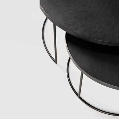 Tray Round Coffee Table Set