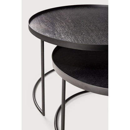 Tray Round Coffee Table Set