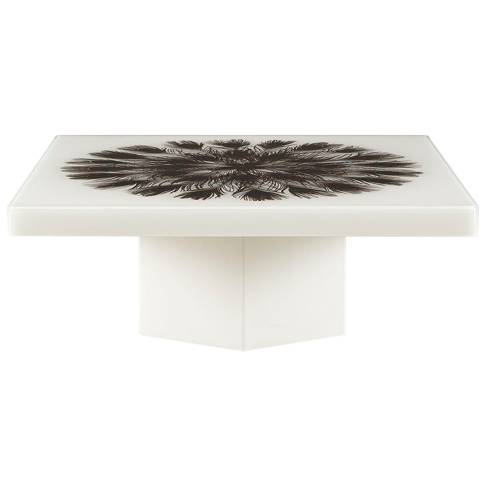Peacock Square Cocktail Table