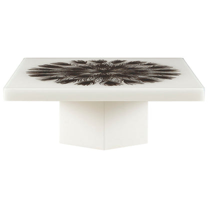 Peacock Square Cocktail Table