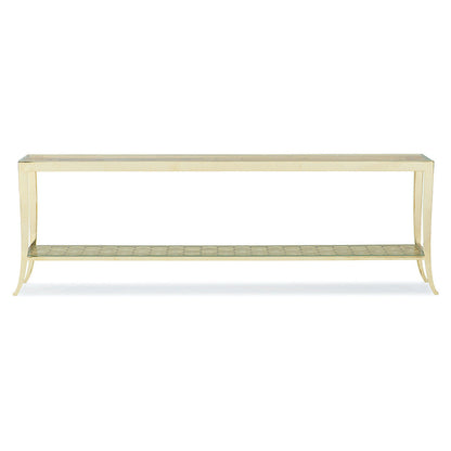 In A Holding Pattern Console Table