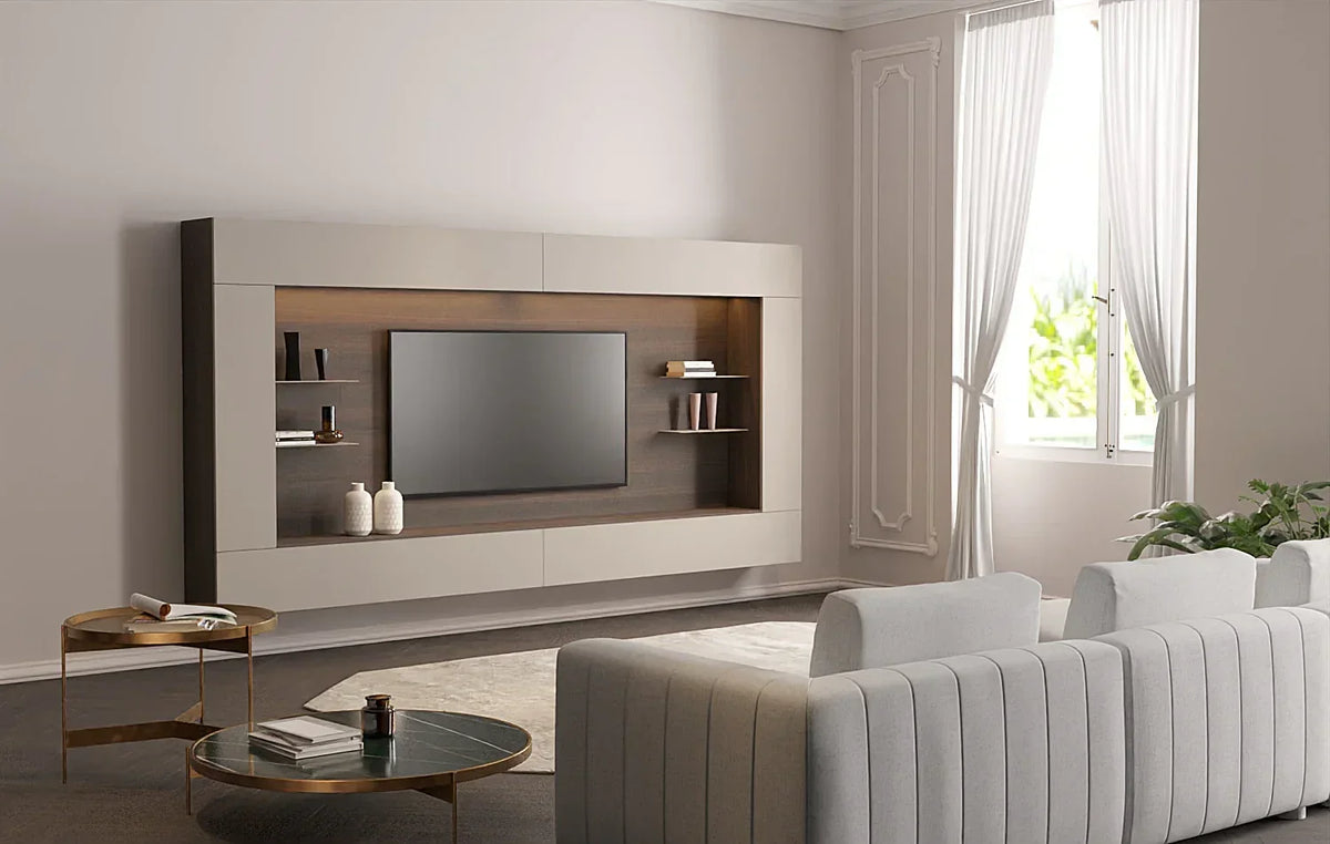Spazio Wall Unit Comp. 142 Inches