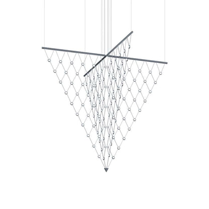Sonneman Constellation Galaxy Matrix 2 Light 58" Wide LED Suspension Multi Light Pendant