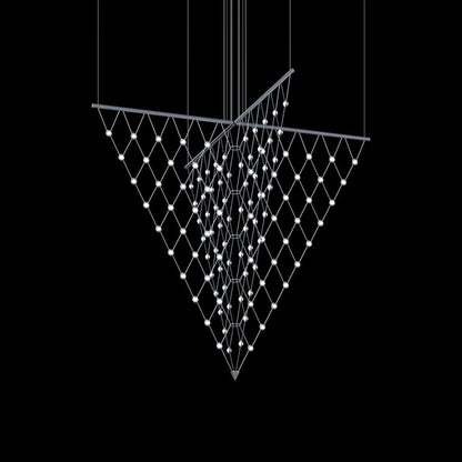 Sonneman Constellation Galaxy Matrix 2 Light 58" Wide LED Suspension Multi Light Pendant