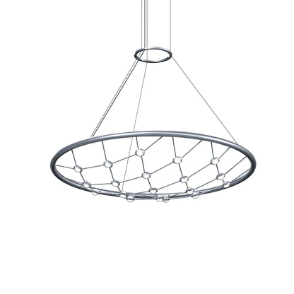 Sonneman Constellation Galaxy Matrix 38" Wide LED Suspension Multi Light Pendant