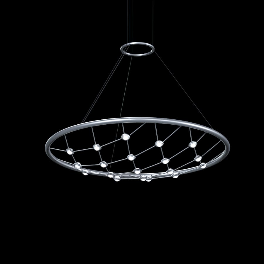 Sonneman Constellation Galaxy Matrix 38" Wide LED Suspension Multi Light Pendant