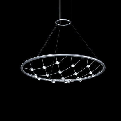 Sonneman Constellation Galaxy Matrix 38" Wide LED Suspension Multi Light Pendant